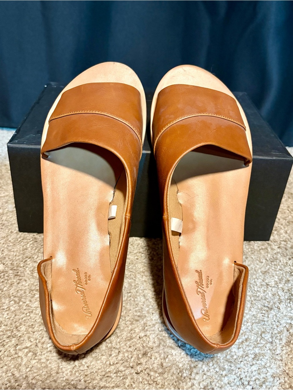 Universal Thread women’s Brown open-toe D’Orsay Sandals